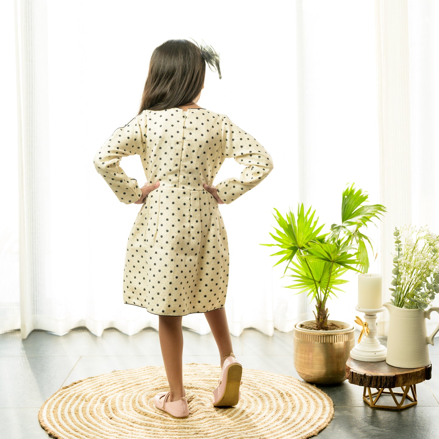 Polka Dot Formal Dress