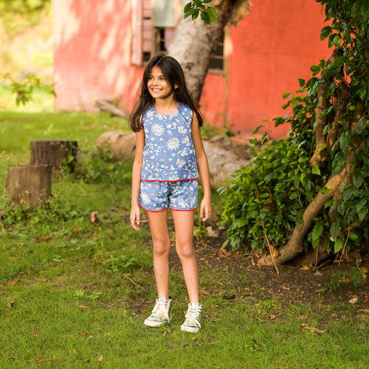 Kalamkari Print Playsuit