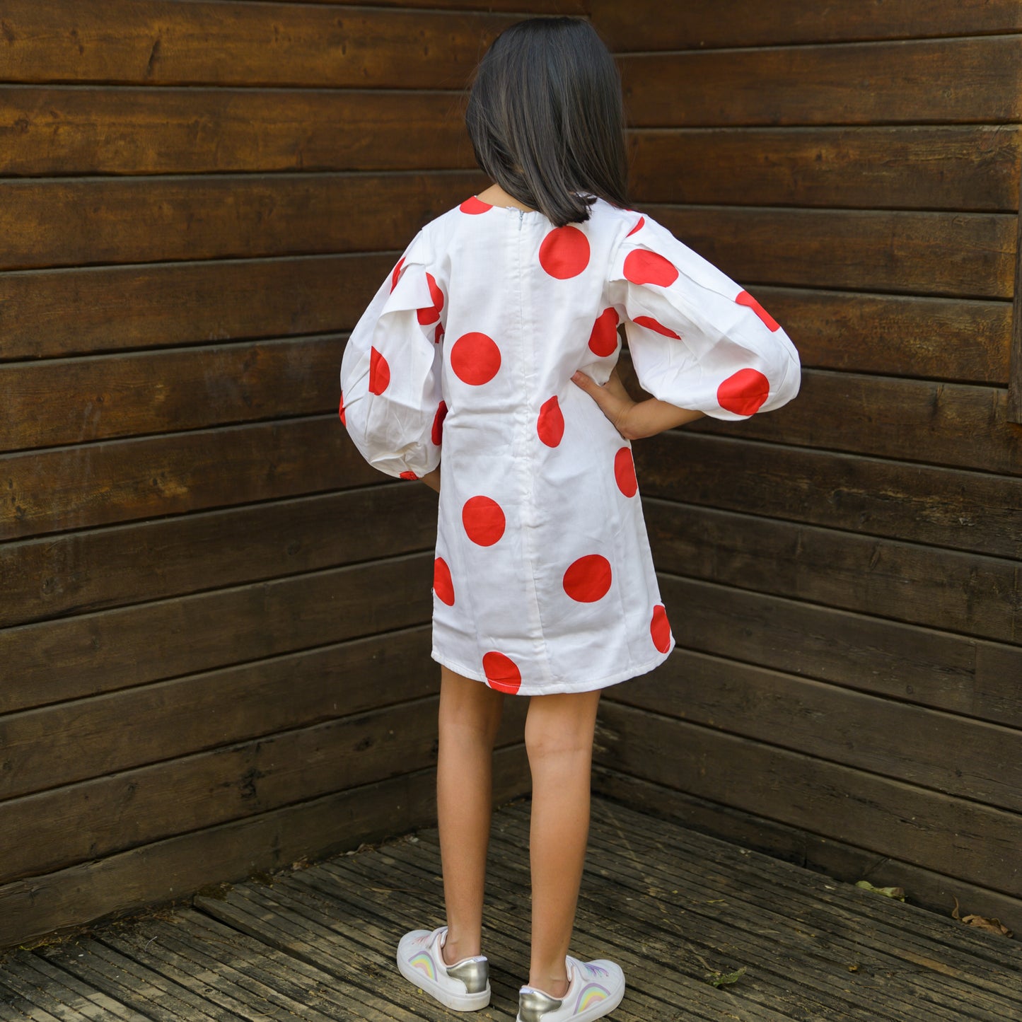 Red Polka Dot Dress