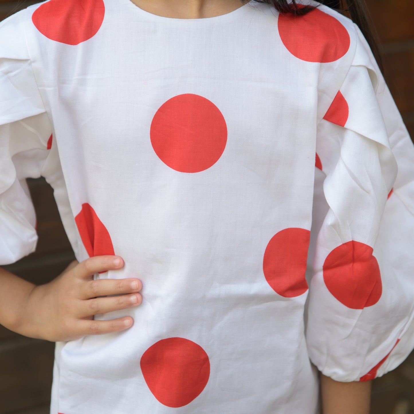 Red Polka Dot Dress