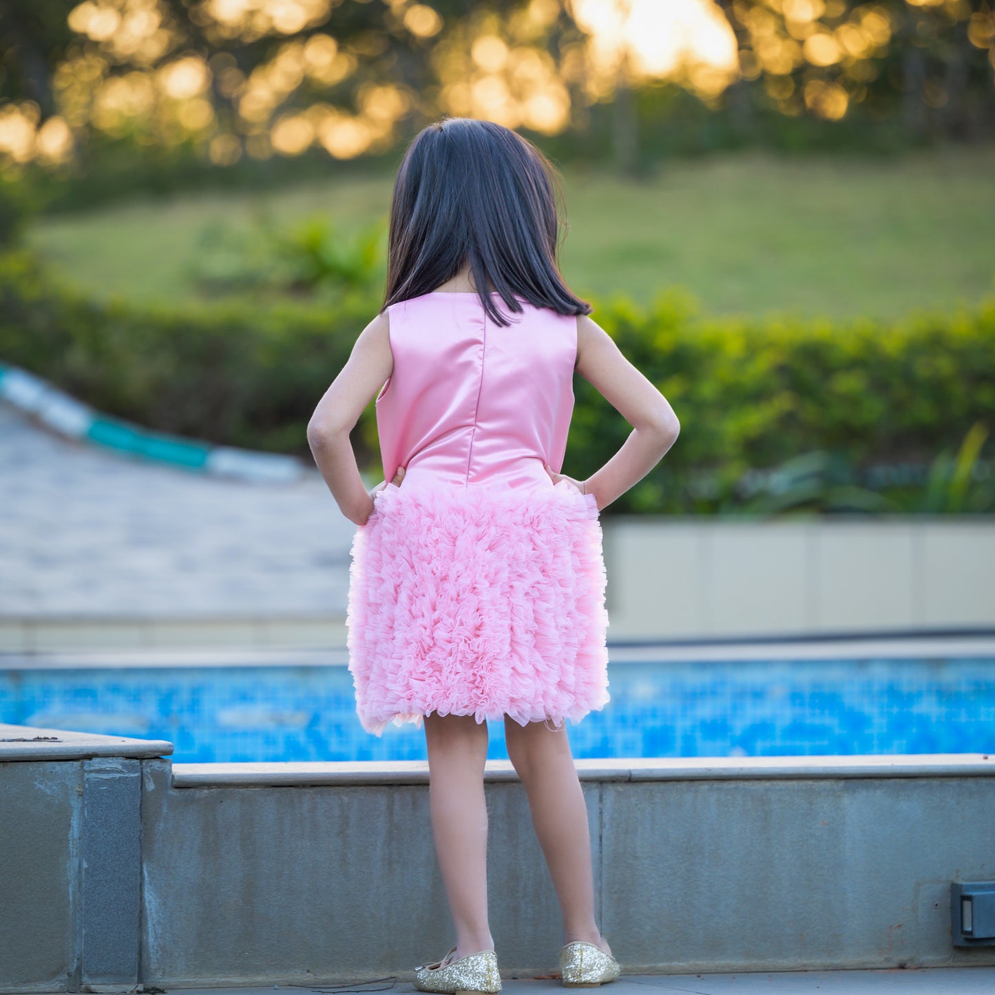 Candy Floss Pink Party Dress