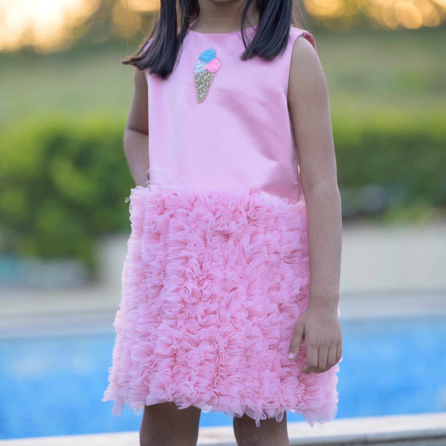 Candy Floss Pink Party Dress