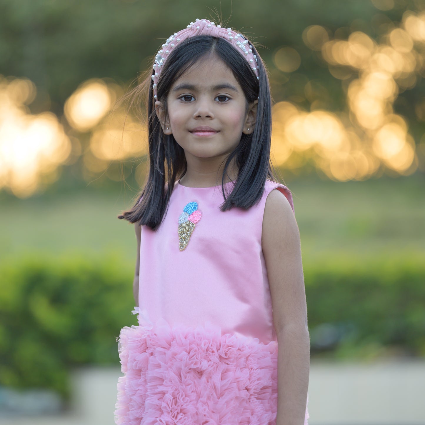 Candy Floss Pink Party Dress